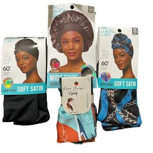 Reyna Noriega & Kiss Colors Care Bundle Head Scarfs Wraps